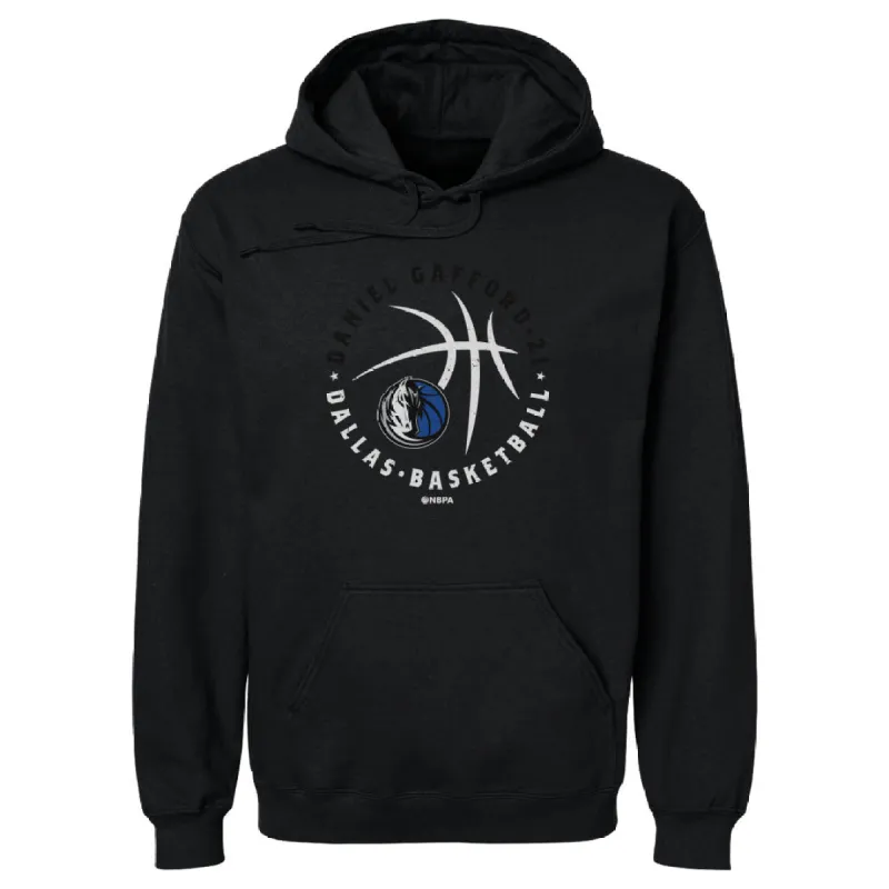 Daniel Gafford Dallas Mavericks Player Ball WHT sold by 500 Level