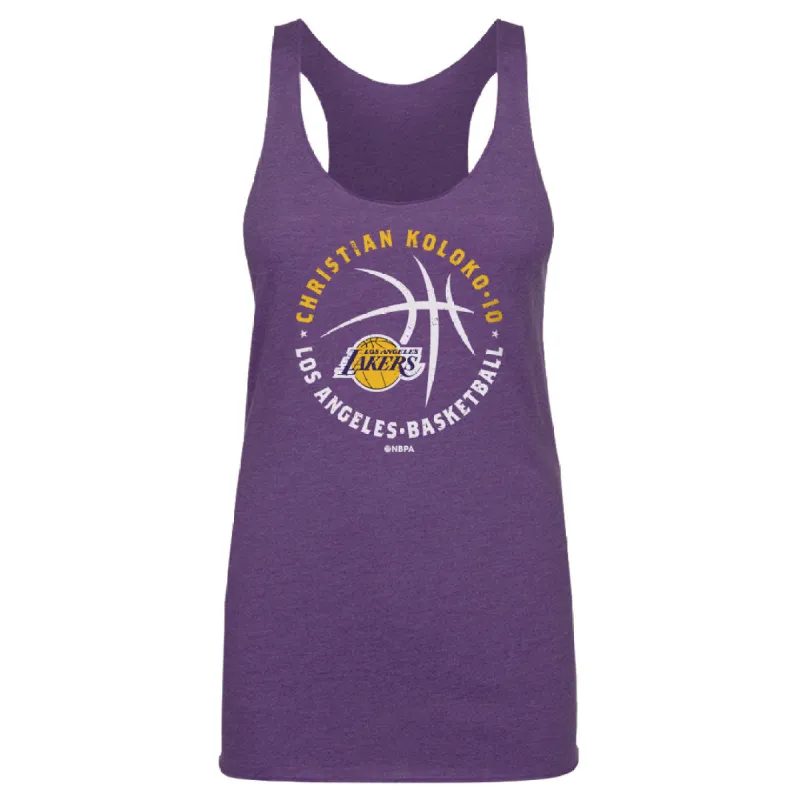 Christian Koloko Los Angeles Lakers Player Ball WHT sold by 500 Level