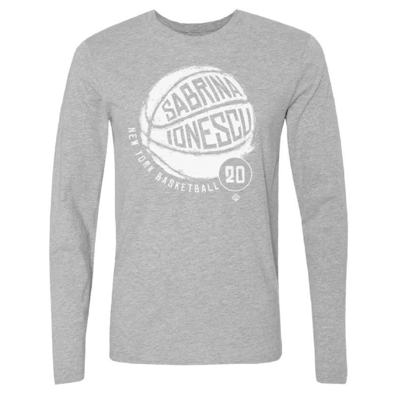 Sabrina Ionescu New York Basketball WHT sold by 500 Level