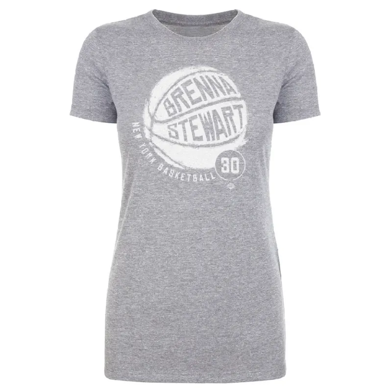 Brenna Stewart New York Basketball WHT sold by 500 Level