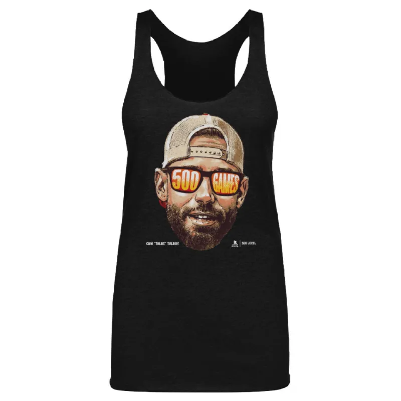 Cam Talbot Detroit 500 Games WHT sold by 500 Level