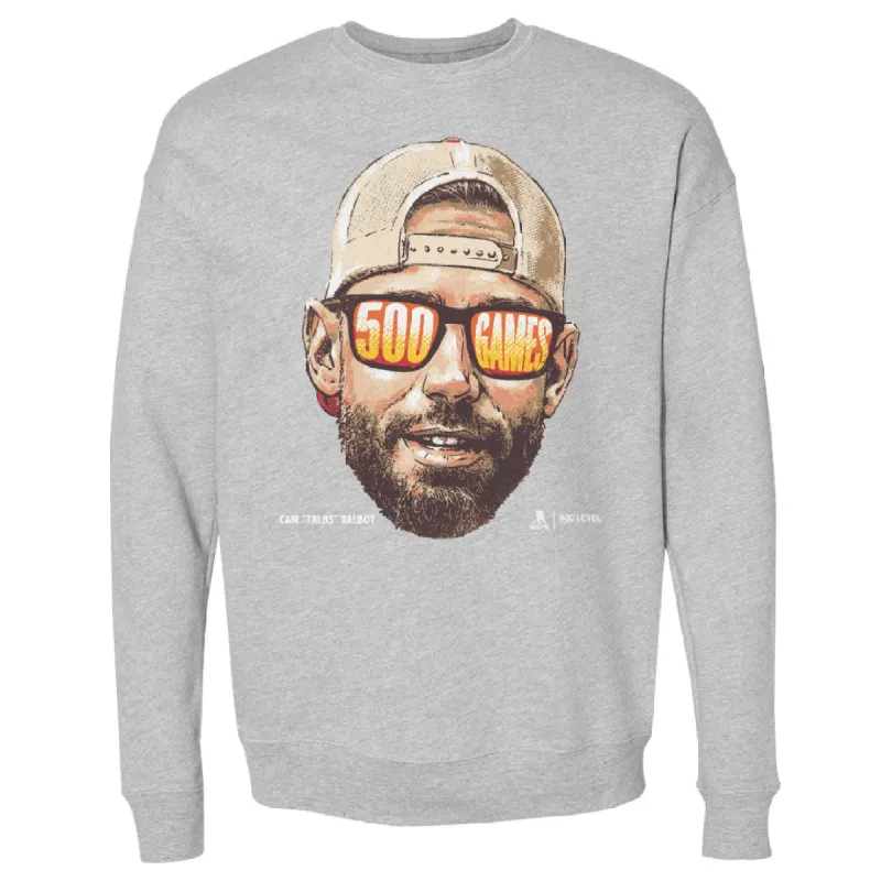 Cam Talbot Detroit 500 Games WHT sold by 500 Level