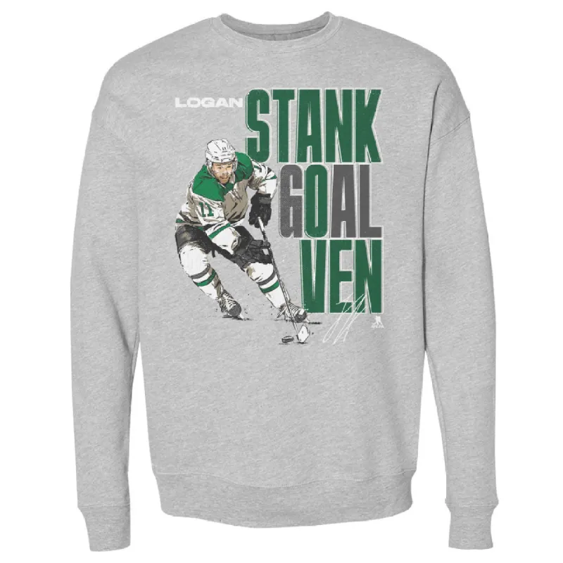 Logan Stankoven Dallas StankGoalVen Bold WHT sold by 500 Level