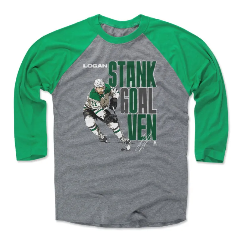 Logan Stankoven Dallas StankGoalVen Bold WHT sold by 500 Level