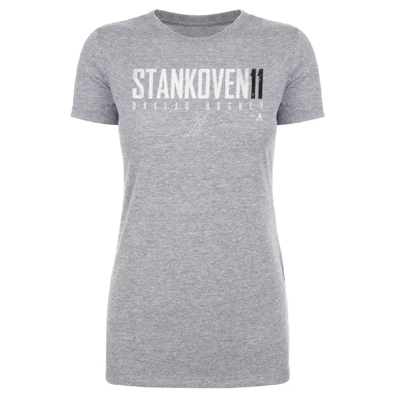 Logan Stankoven Dallas Elite WHT sold by 500 Level