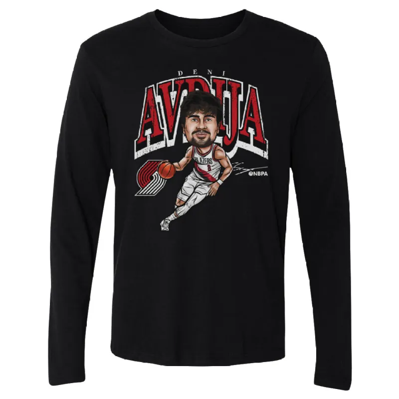 Deni Avdija Portland Trail Blazers Cartoon WHT sold by 500 Level