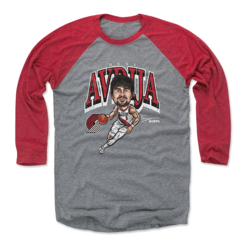 Deni Avdija Portland Trail Blazers Cartoon WHT sold by 500 Level