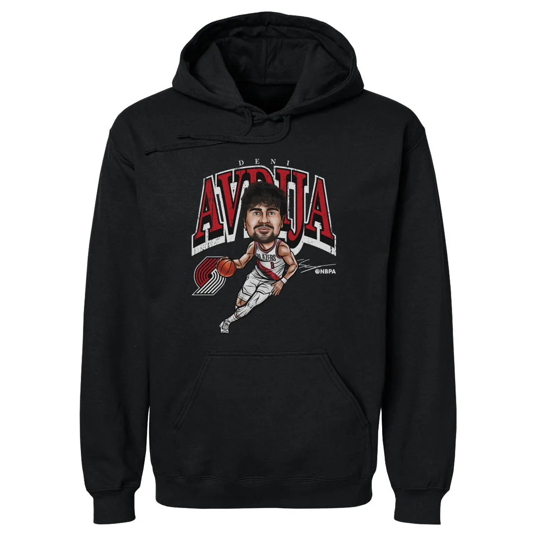 Deni Avdija Portland Trail Blazers Cartoon WHT sold by 500 Level product image thumbnail 3