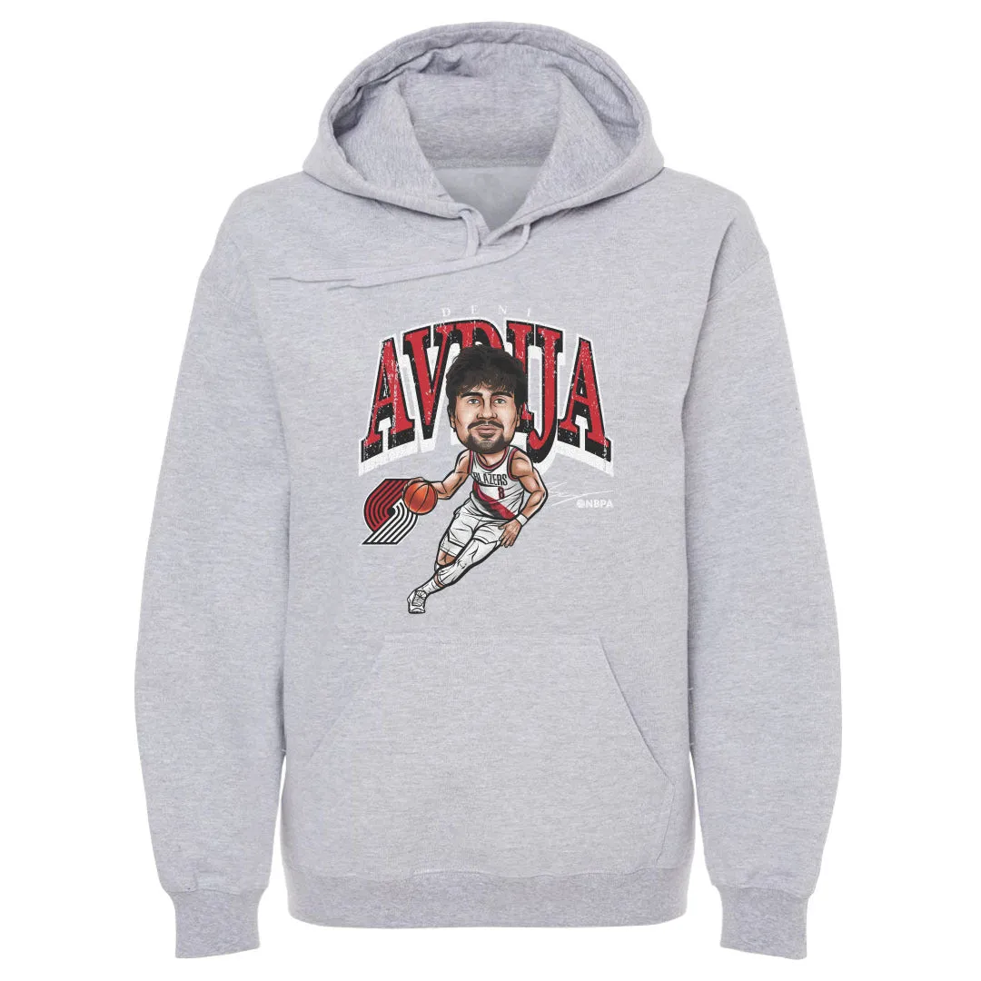 Deni Avdija Portland Trail Blazers Cartoon WHT sold by 500 Level product image thumbnail 2