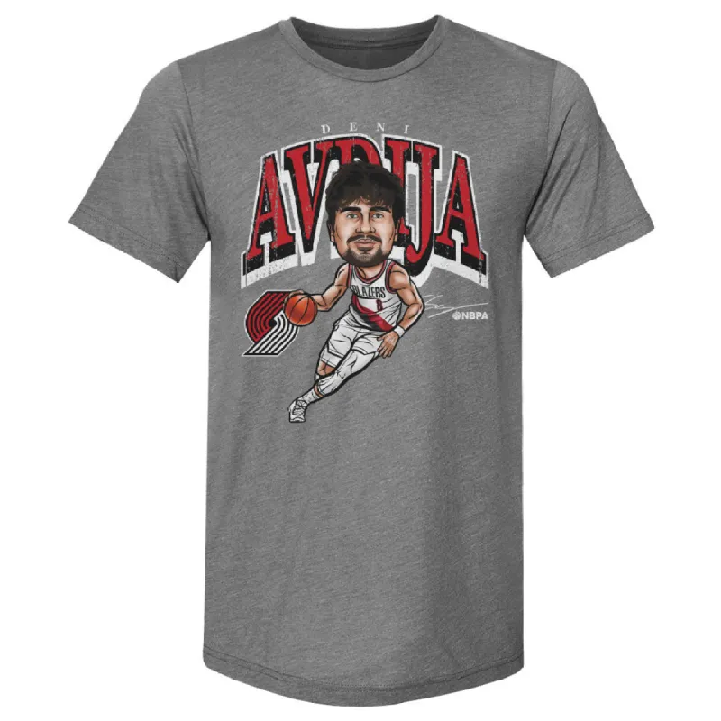 Deni Avdija Portland Trail Blazers Cartoon WHT sold by 500 Level