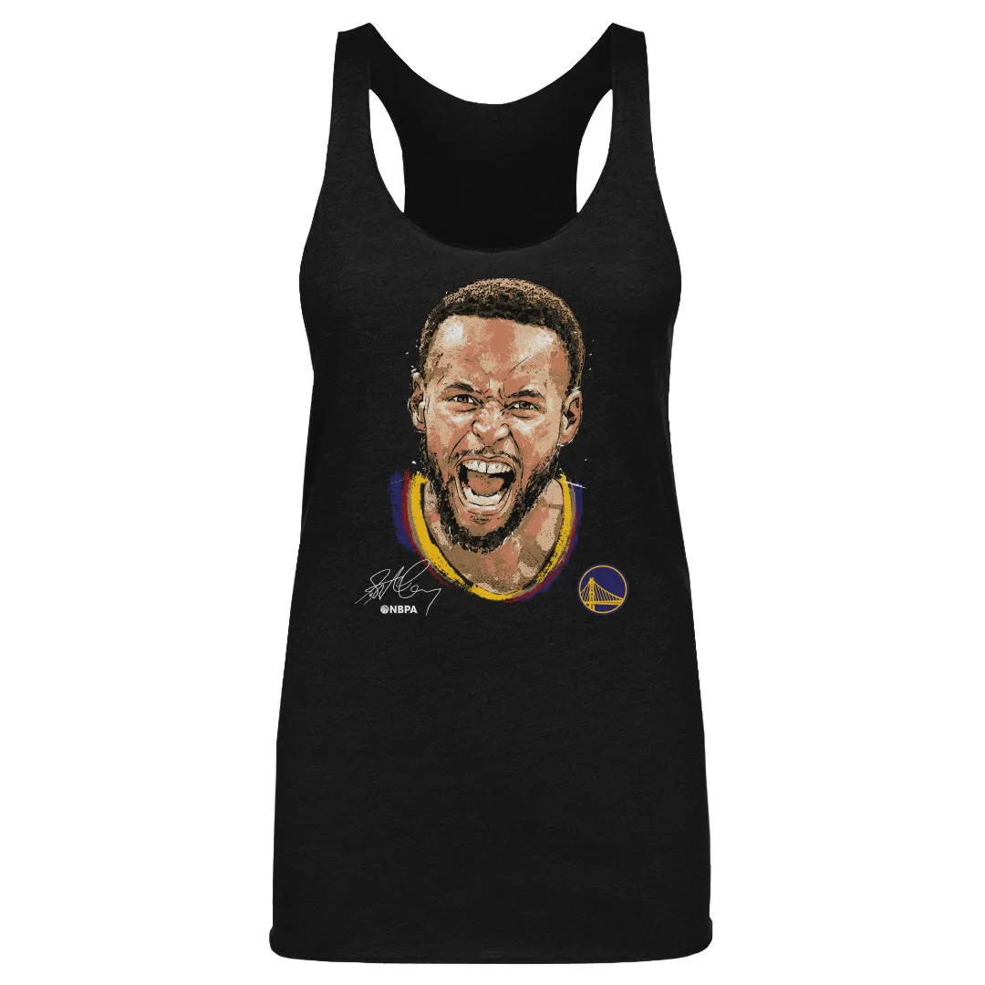 Steph Curry Golden State Warriors Scream WHT sold by 500 Level
