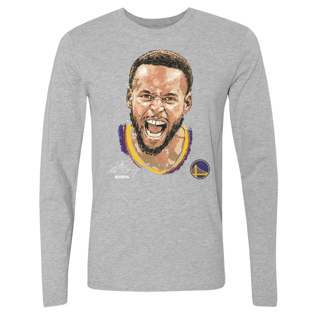 Steph Curry Golden State Warriors Scream WHT sold by 500 Level