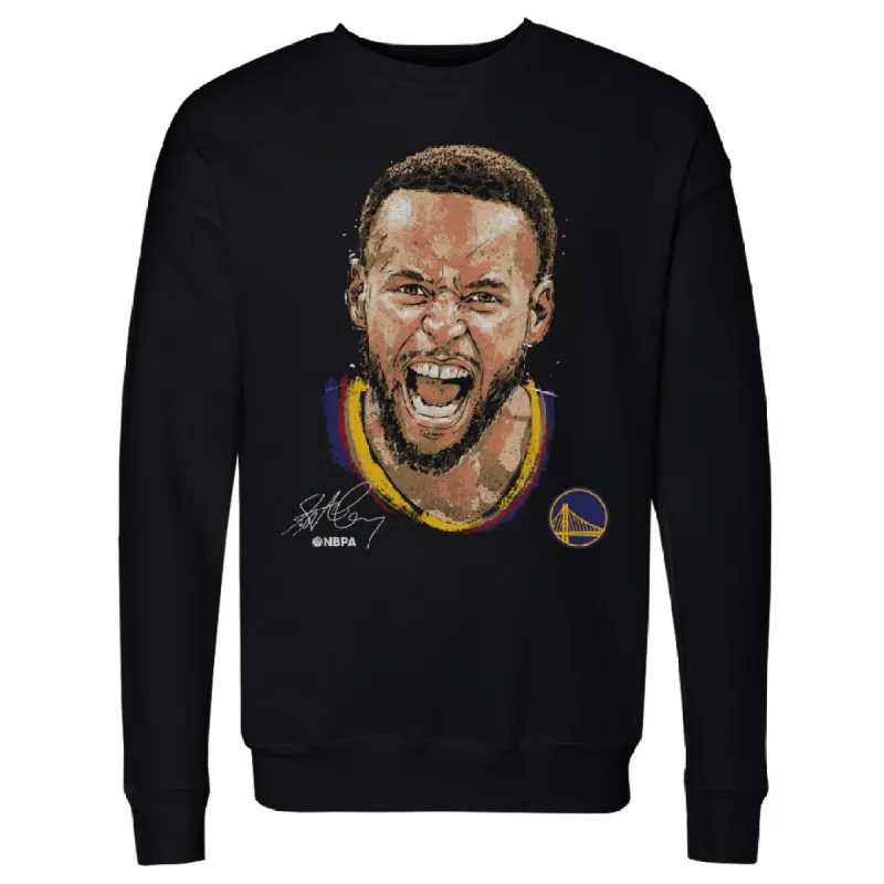 Steph Curry Golden State Warriors Scream WHT sold by 500 Level