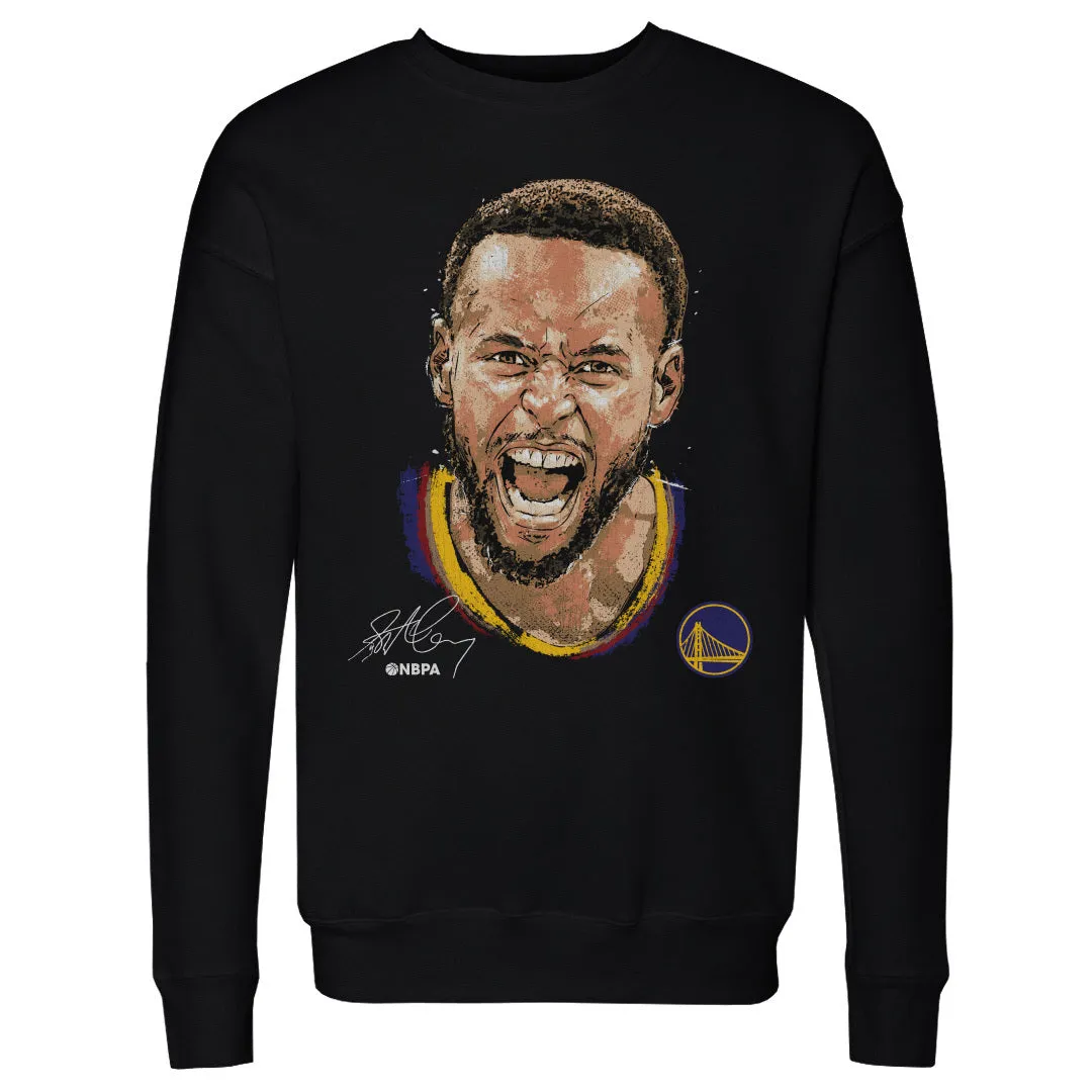 Steph Curry Golden State Warriors Scream WHT sold by 500 Level