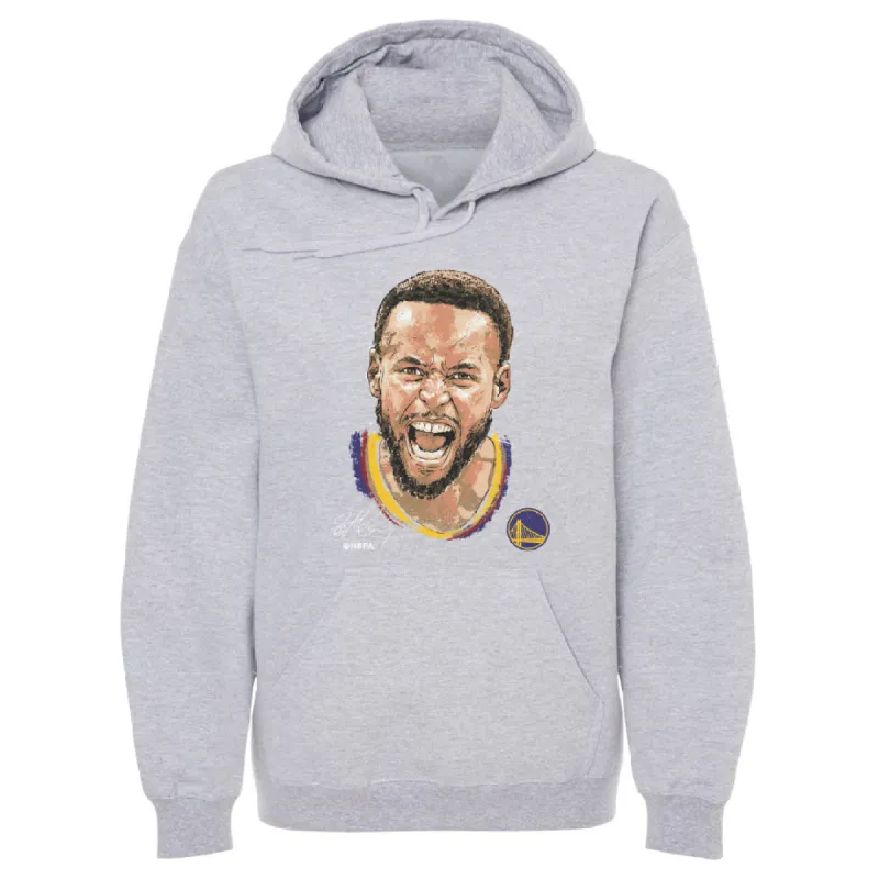 Steph Curry Golden State Warriors Scream WHT sold by 500 Level