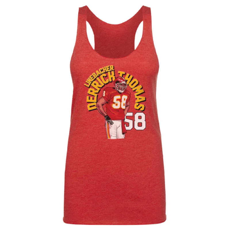 Derrick Thomas Kansas City Name Arc WHT sold by 500 Level