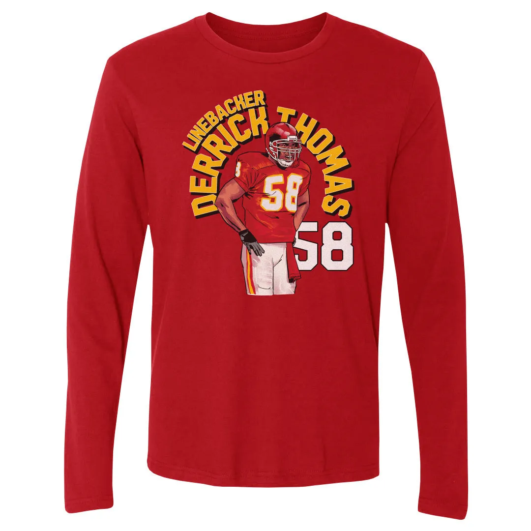 Derrick Thomas Kansas City Name Arc WHT sold by 500 Level product image thumbnail 2