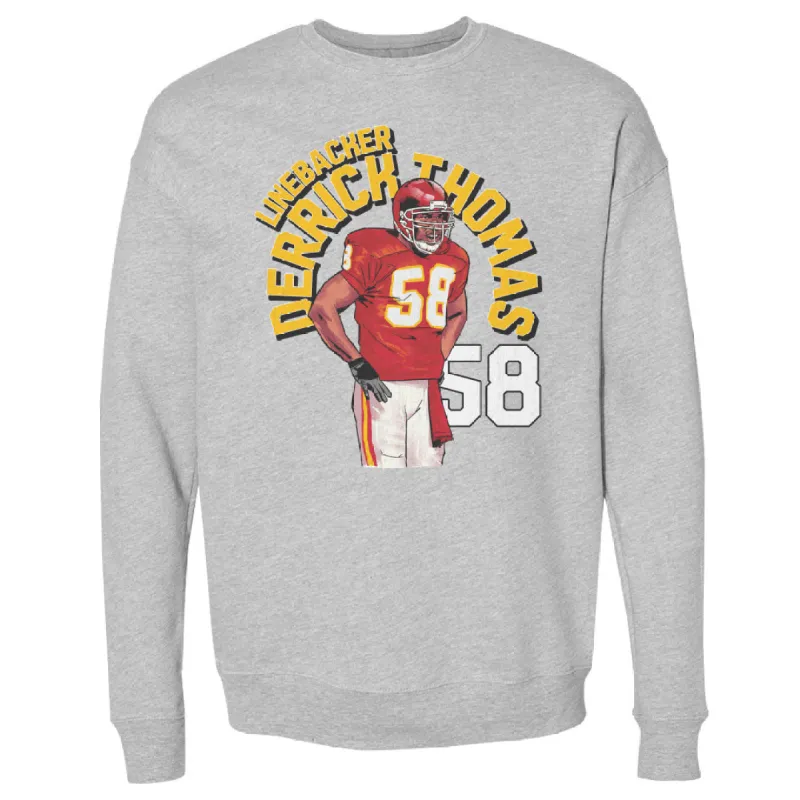 Derrick Thomas Kansas City Name Arc WHT sold by 500 Level