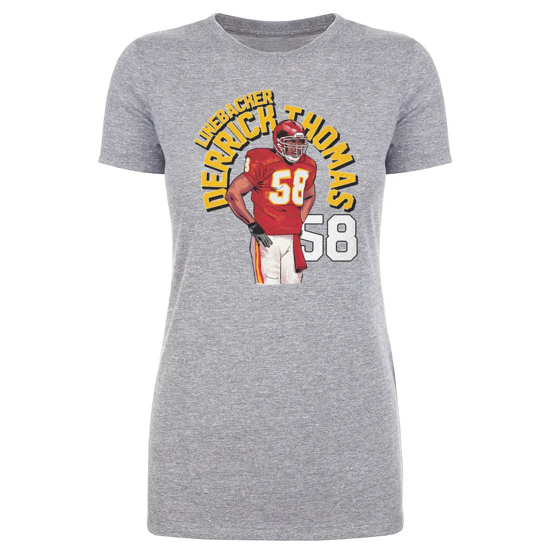 Derrick Thomas Kansas City Name Arc WHT sold by 500 Level product image thumbnail 2