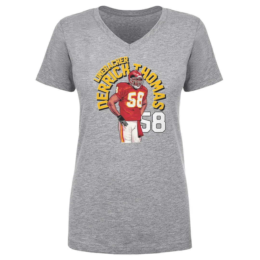 Derrick Thomas Kansas City Name Arc WHT sold by 500 Level product image thumbnail 2