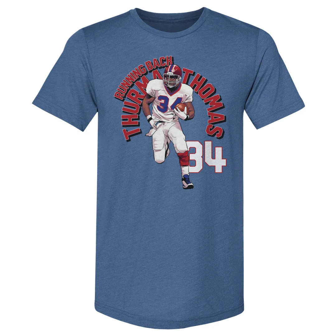 Thurman Thomas Buffalo Name Arc WHT sold by 500 Level product image thumbnail 2