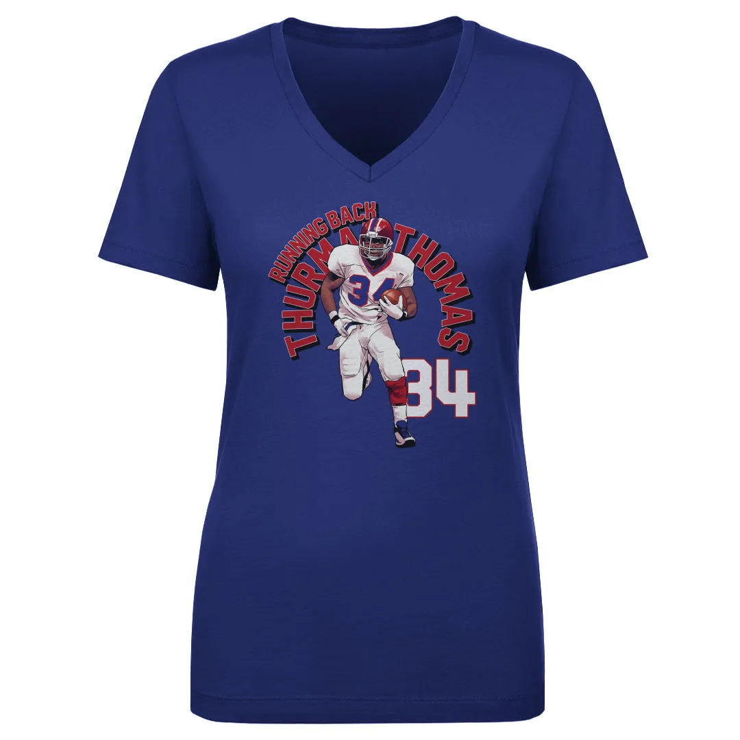 Thurman Thomas Buffalo Name Arc WHT sold by 500 Level product image thumbnail 2