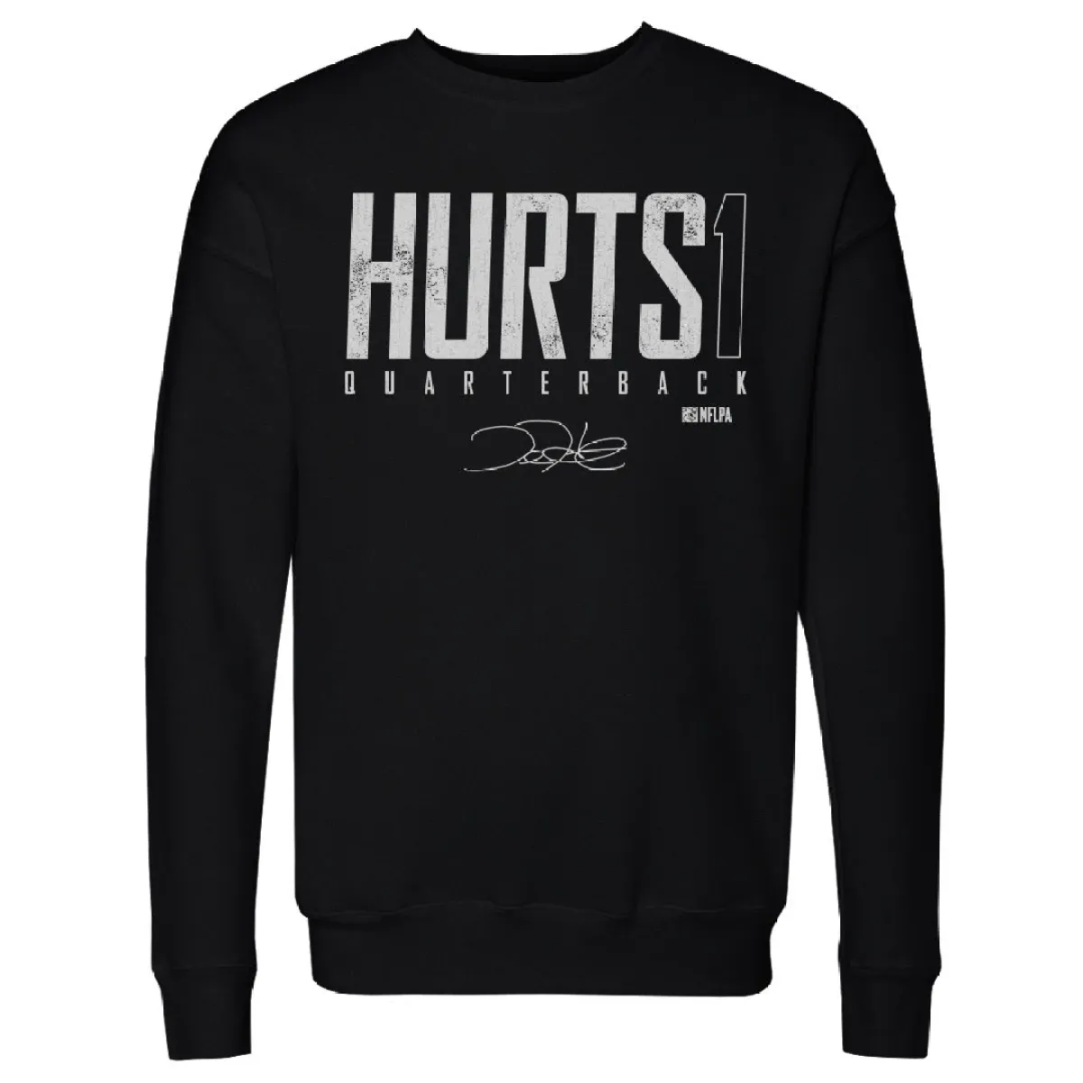 Jalen Hurts Philadelphia Elite WHT sold by 500 Level