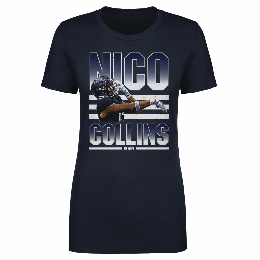 Nico Collins Houston Dance WHT sold by 500 Level product image thumbnail 2
