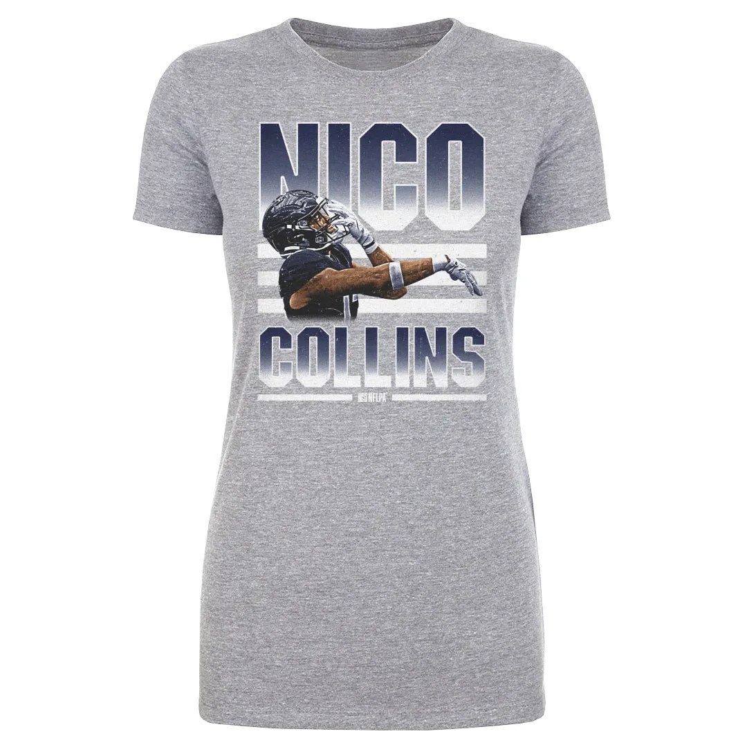 Nico Collins Houston Dance WHT sold by 500 Level