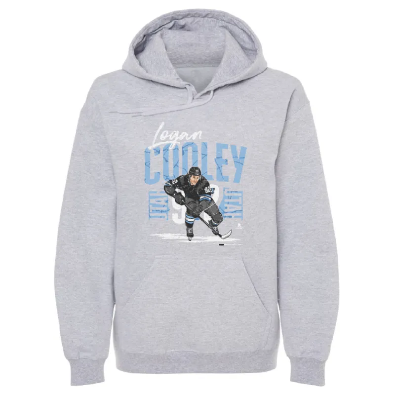 Logan Cooley Utah Player Name WHT sold by 500 Level