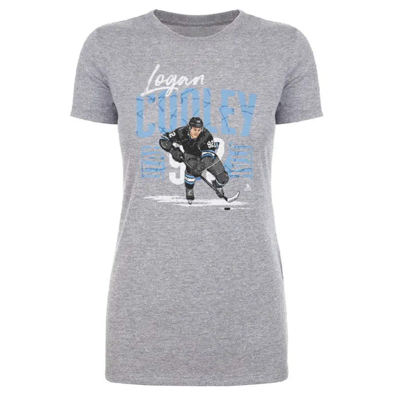 Logan Cooley Utah Player Name WHT sold by 500 Level