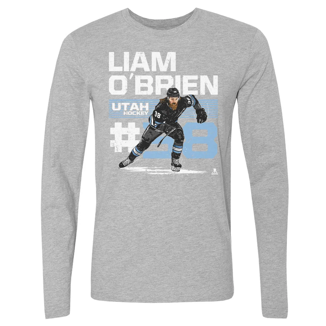 Liam O'Brien Utah Player Name WHT sold by 500 Level
