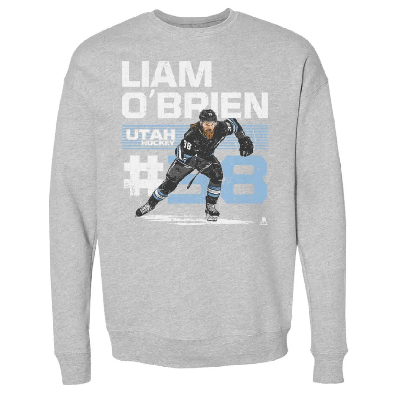 Liam O'Brien Utah Player Name WHT sold by 500 Level