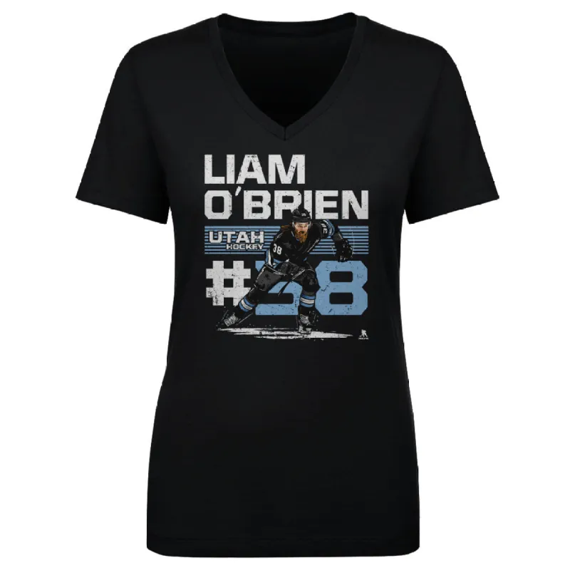 Liam O'Brien Utah Player Name WHT sold by 500 Level