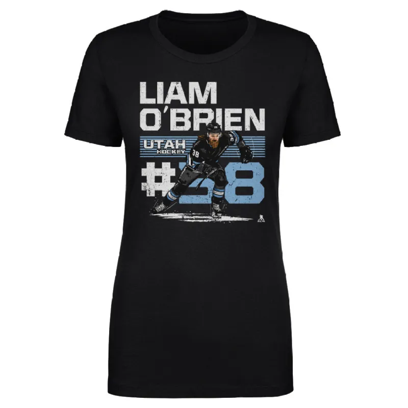 Liam O'Brien Utah Player Name WHT sold by 500 Level