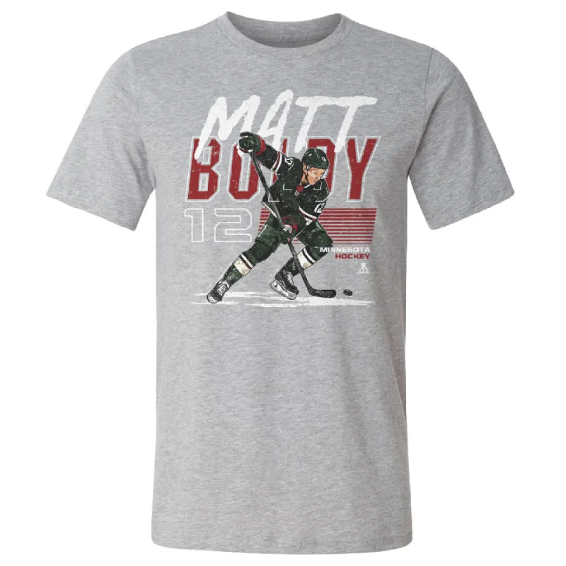 Matt Boldy Minnesota Player Name WHT sold by 500 Level