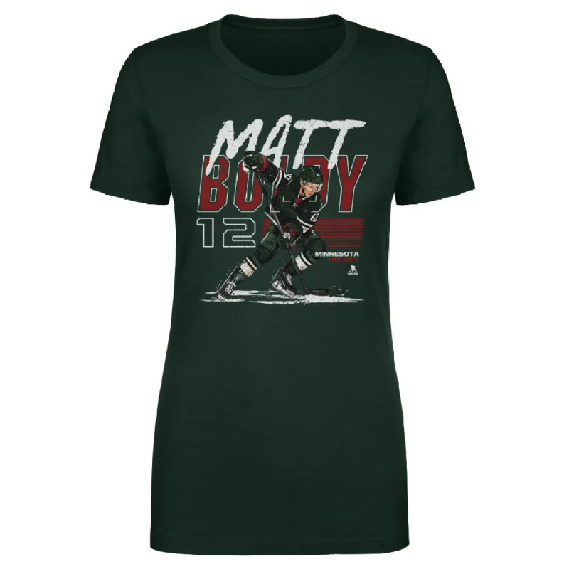 Matt Boldy Minnesota Player Name WHT sold by 500 Level