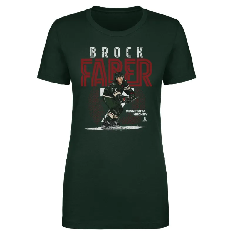 Brock Faber Minnesota Inline WHT sold by 500 Level