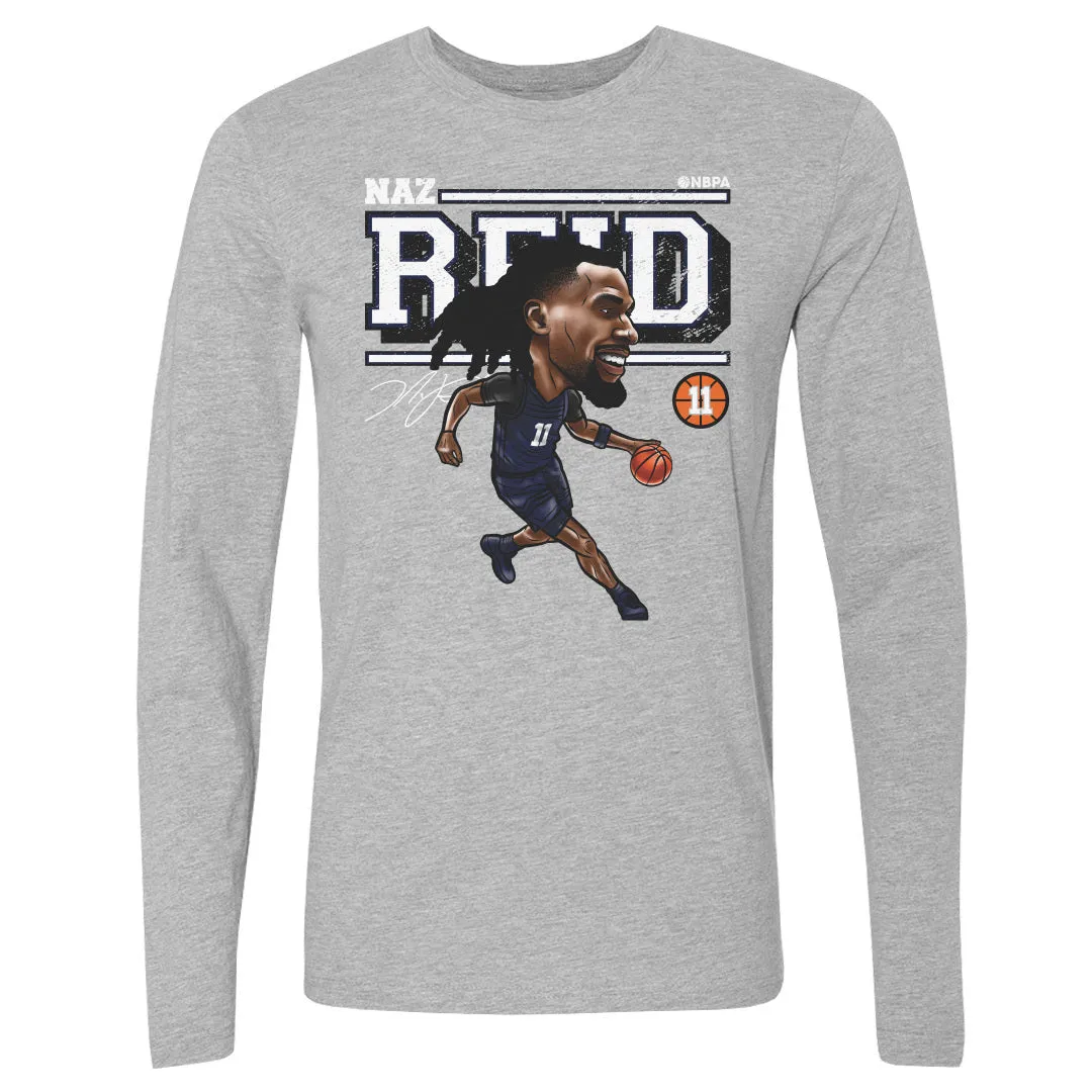 Naz Reid Minnesota Cartoon WHT sold by 500 Level