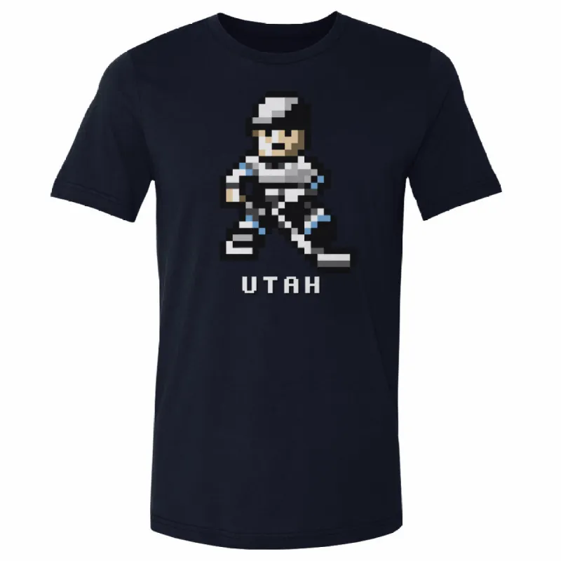 Utah Hockey 8 bit WHT sold by 500 Level