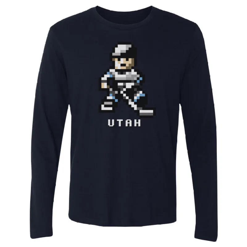 Utah Hockey 8 bit WHT sold by 500 Level