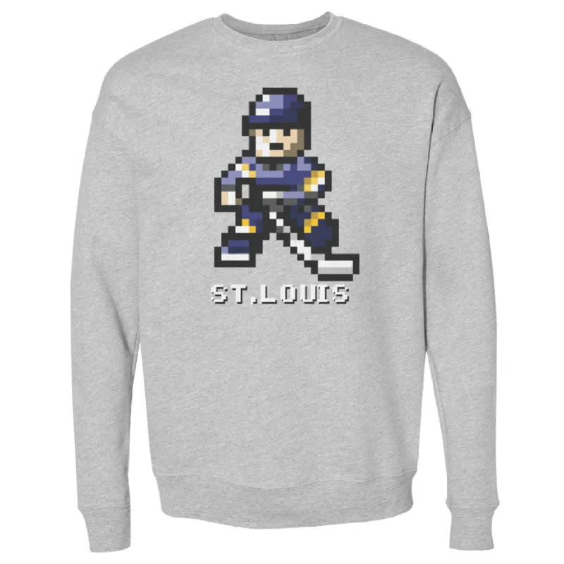 St. Louis Hockey 8 bit WHT sold by 500 Level
