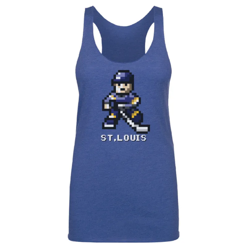 St. Louis Hockey 8 bit WHT sold by 500 Level