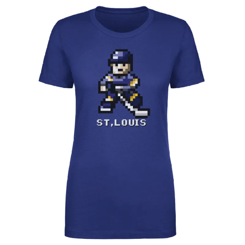 St. Louis Hockey 8 bit WHT sold by 500 Level