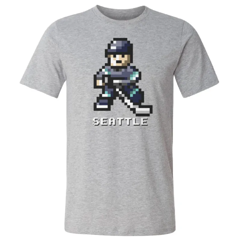 Seattle Hockey 8-bit WHT sold by 500 Level