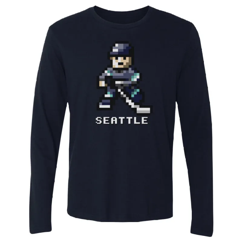 Seattle Hockey 8-bit WHT sold by 500 Level