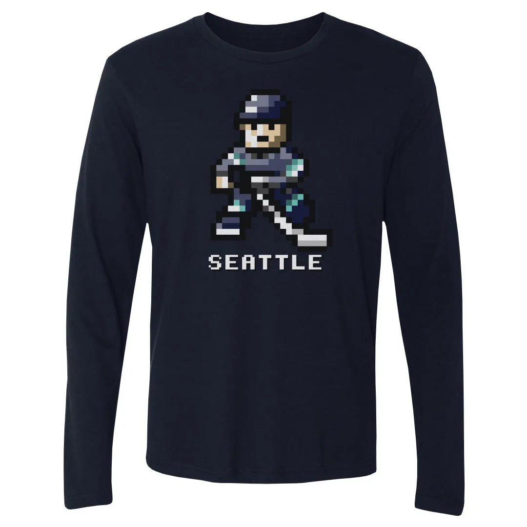 Seattle Hockey 8-bit WHT sold by 500 Level