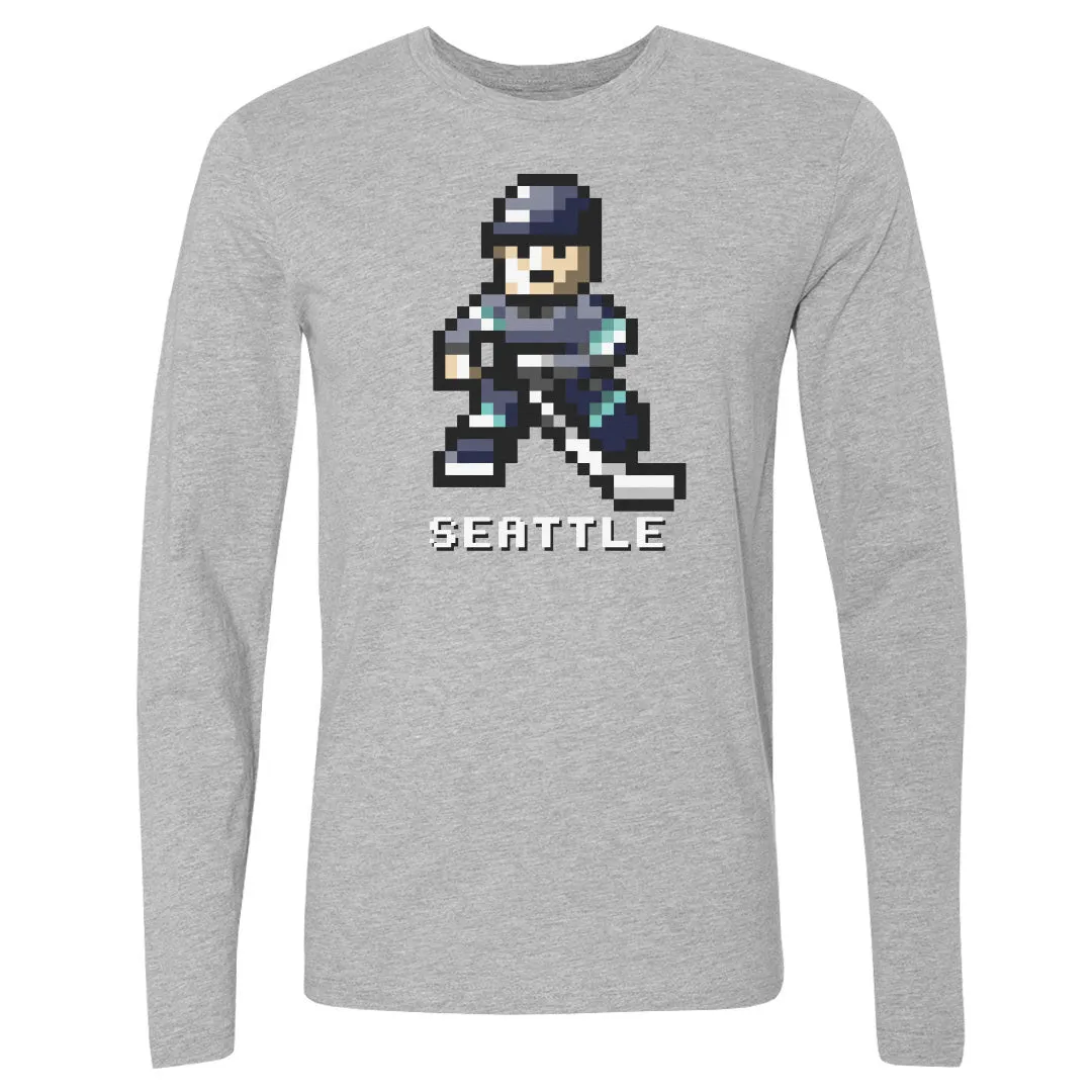 Seattle Hockey 8-bit WHT sold by 500 Level product image thumbnail 2