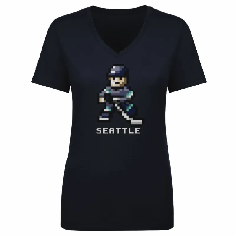 Seattle Hockey 8-bit WHT sold by 500 Level