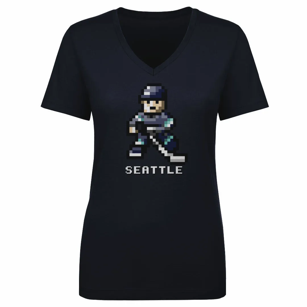 Seattle Hockey 8-bit WHT sold by 500 Level